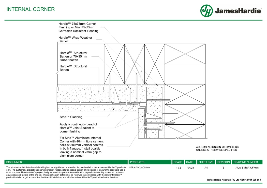 Navigate to AUS-STRIA-CF-018 - INTERNAL CORNER