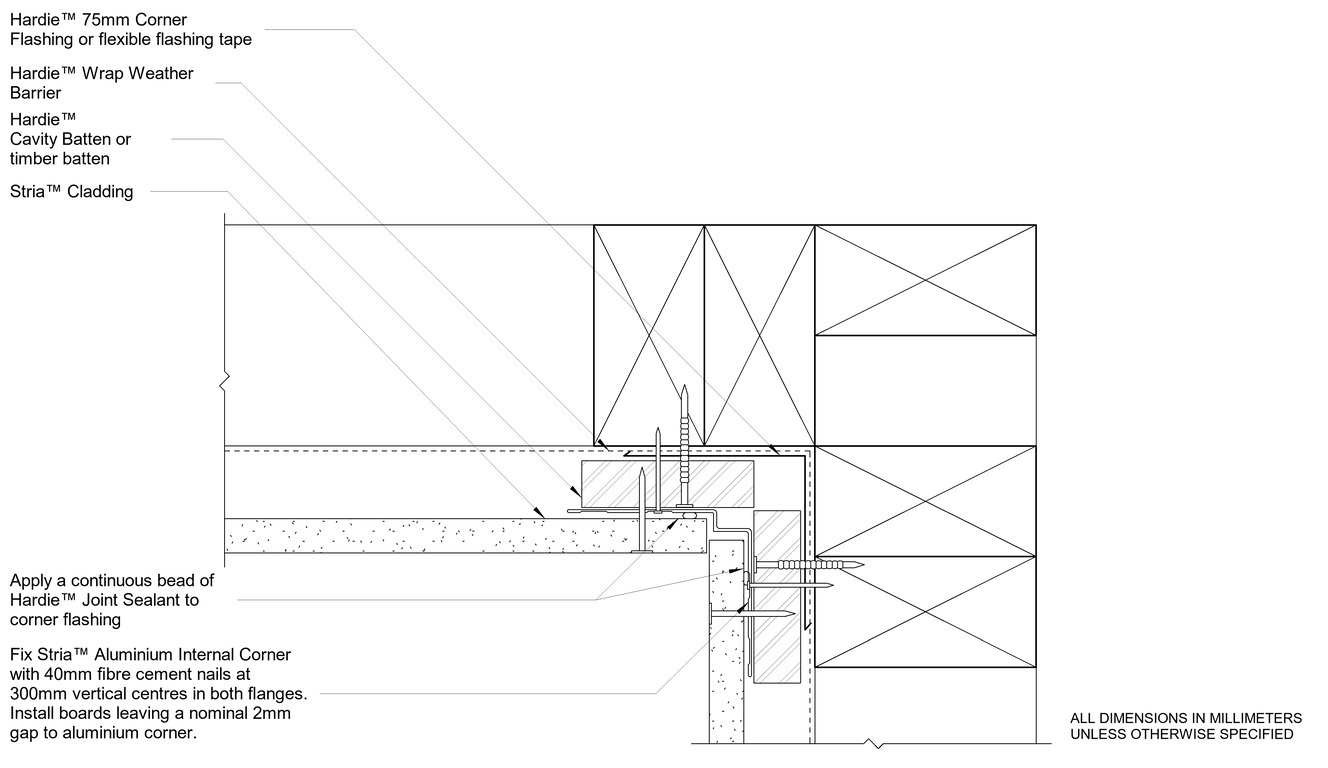 Navigate to STRIA CF Internal Corner