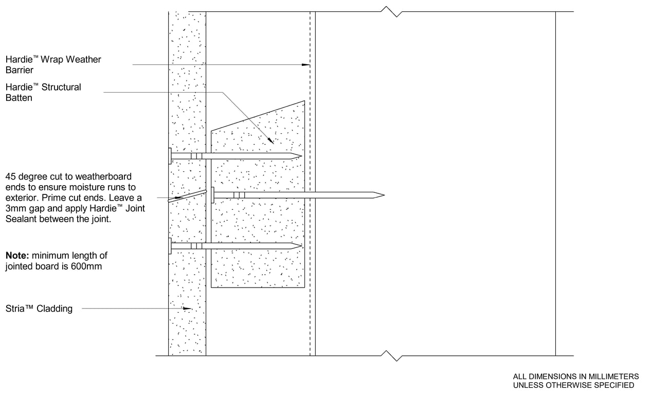  Image of STRIA CF Vertical Butt Joint Detail