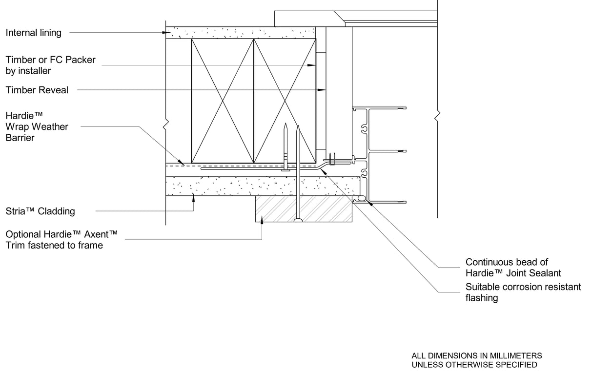 Navigate to STRIA DF Window Jamb - Trim