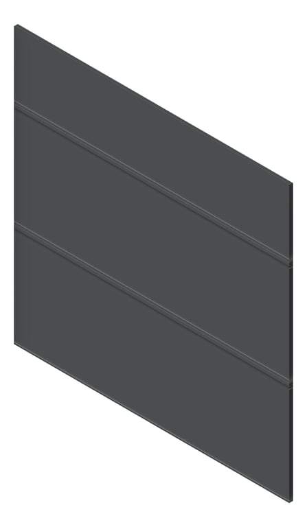 3D Presentation Image of Cladding Board JamesHardie StriaCladdingSmooth Horizontal 405 Domino