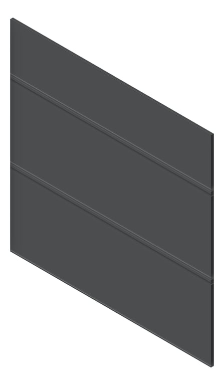 3D Presentation Image of Cladding Board JamesHardie StriaCladding Horizontal 405 Domino