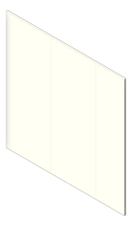 3D Shaded Image of Cladding Board JamesHardie StriaCladding Vertical 405 GreyPebble