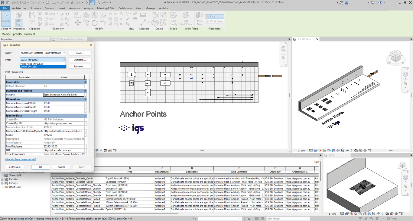 Kattsafe AnchorPoints VirtualShowroom