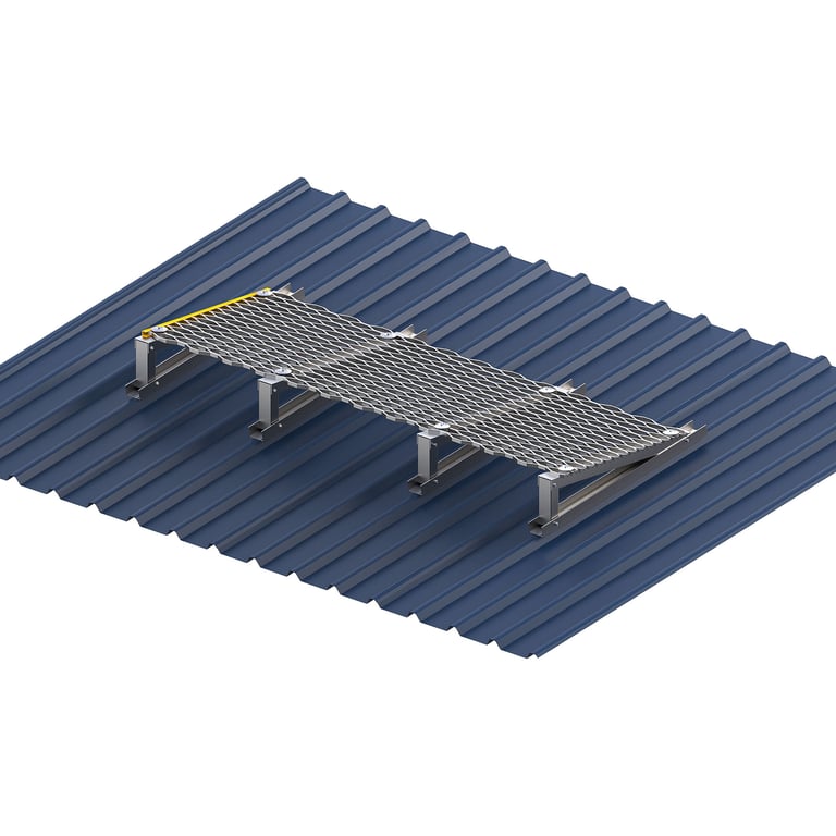 GW9-Kattsafe-walkway-only-levelled Image of Walkway Kattsafe Aluminium Levelled