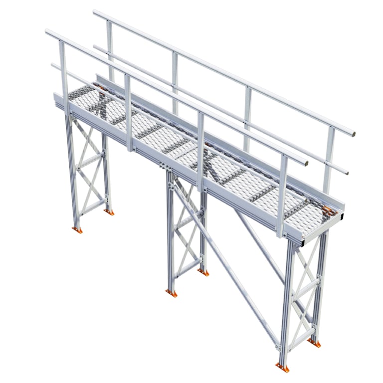 KS90-Kattsafe-modular-walkway-freestanding Image of Walkway Modular Kattsafe Freestanding