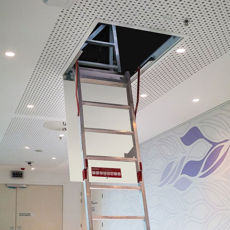Navigate to Kattsafe - Fold Down Ladders