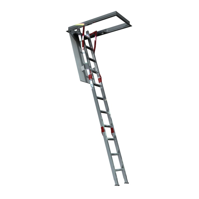 LD462-Kattsafe-compact-fold-down-ladder Image of Ladder FoldDown Kattsafe Compact