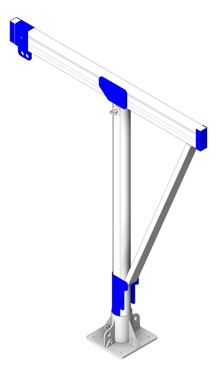 Navigate to FallProtection DavitBase Kattsafe FloorMount AdhesiveFixed LowProfile