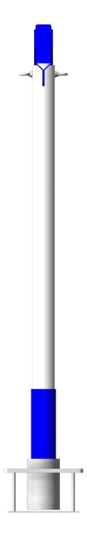 Left Image of FallProtection DavitBase Kattsafe FloorMount CastInBase