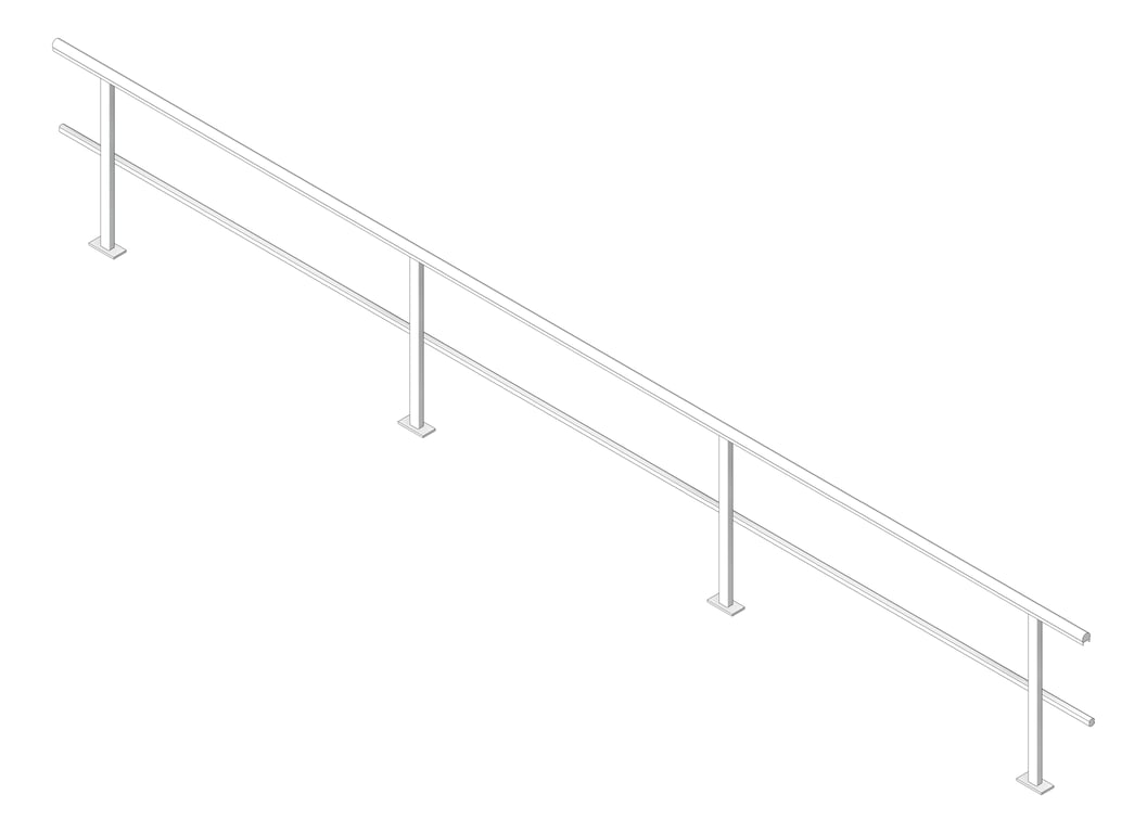 Guardrail Kattsafe TopMount