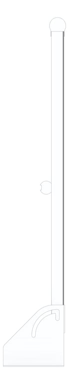 Left Image of Guardrail Kattsafe TopMount FoldDown