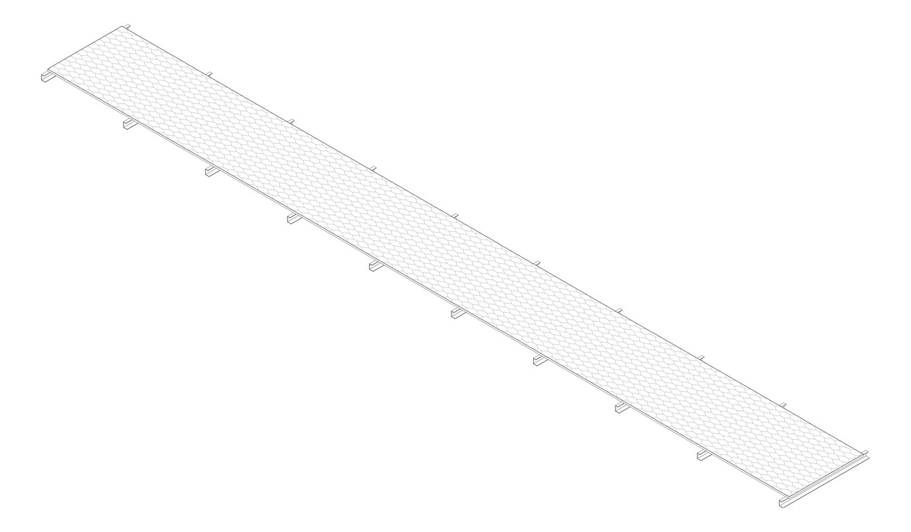 3D Documentation Image of Walkway Kattsafe Aluminium