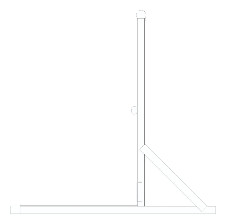Left Image of Walkway Kattsafe Guardrail1Side