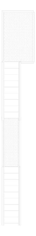 Plan Image of Stair Modular Kattsafe 2Stages RightExit