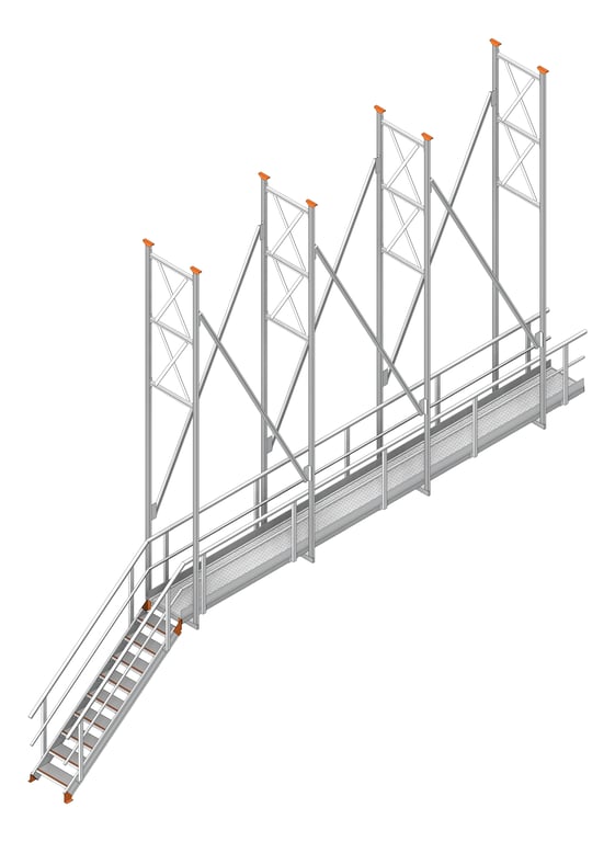 Navigate to Walkway Modular Kattsafe Suspended