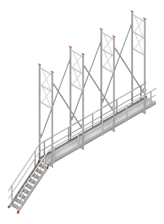 Walkway Modular Kattsafe Suspended