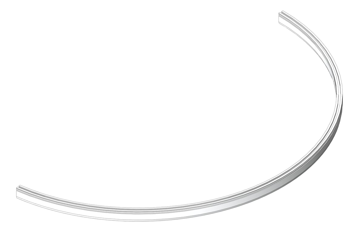Navigate to FallProtection RigidRail Kattsafe Curve VaryingRadius