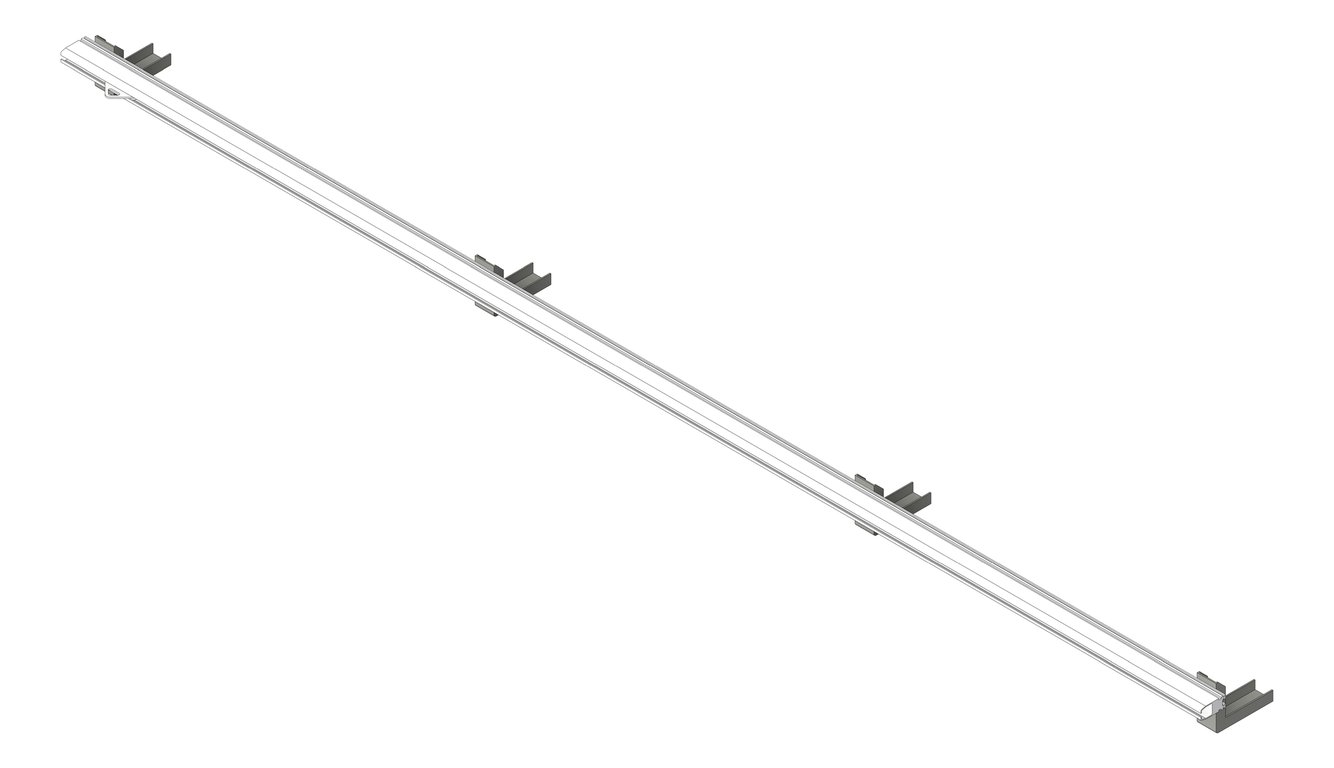 FallProtection RigidRail Kattsafe FloorMount 200