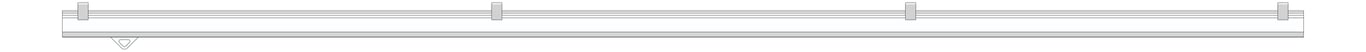 Front Image of FallProtection RigidRail Kattsafe FlushMount