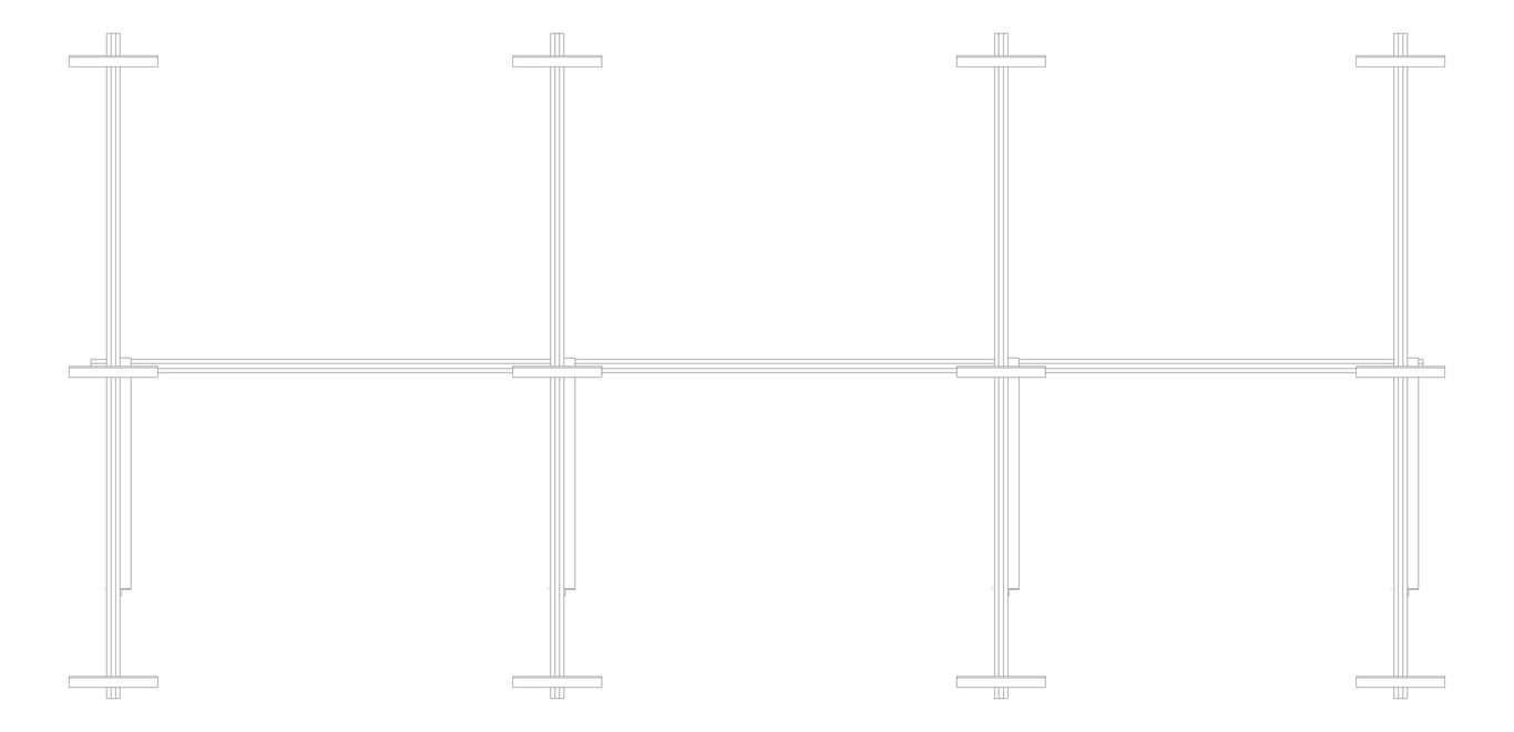 Plan Image of FallProtection RigidRail Kattsafe PurlinMount Inline