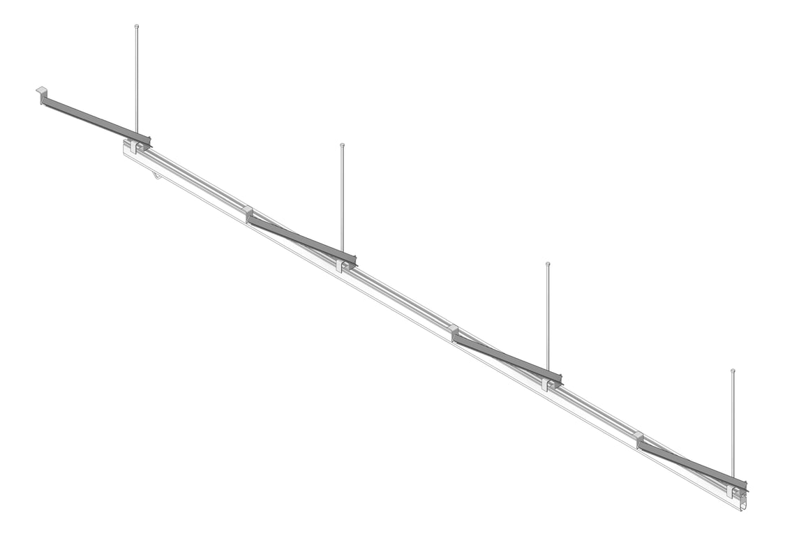 Navigate to FallProtection RigidRail Kattsafe SuspendedMount