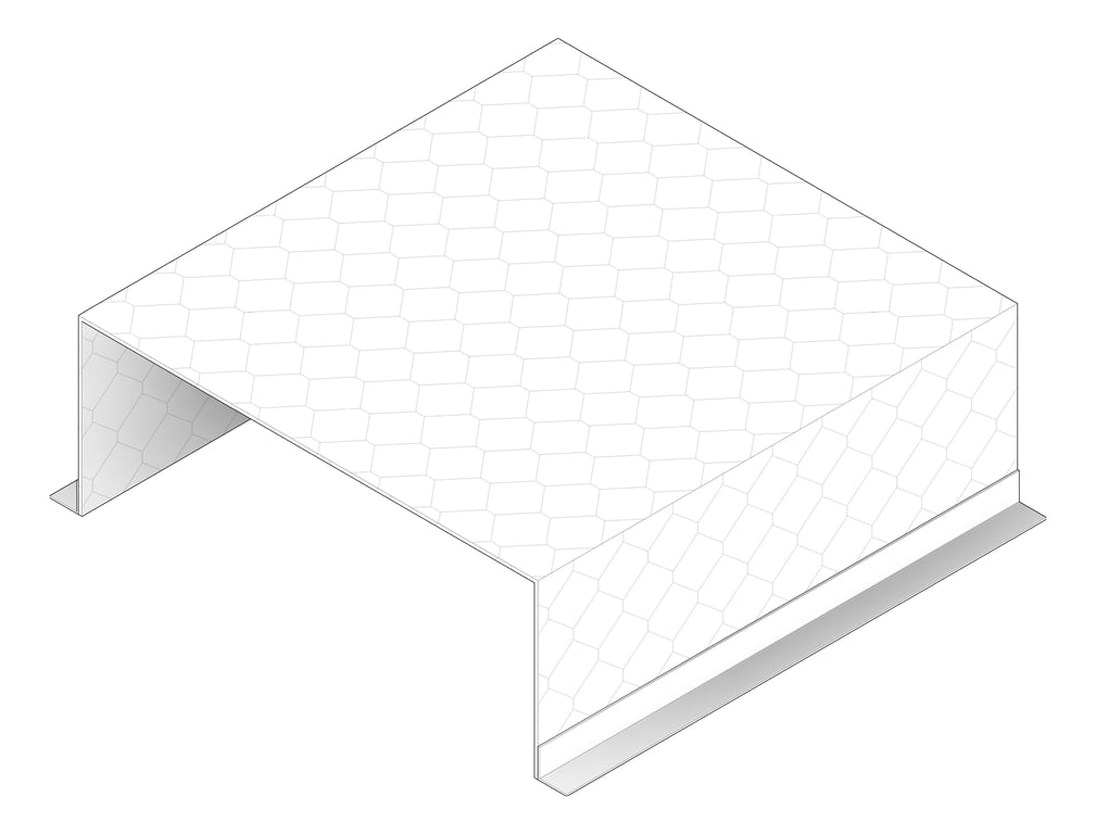 3D Documentation Image of FallProtection Skylight Kattsafe Raised
