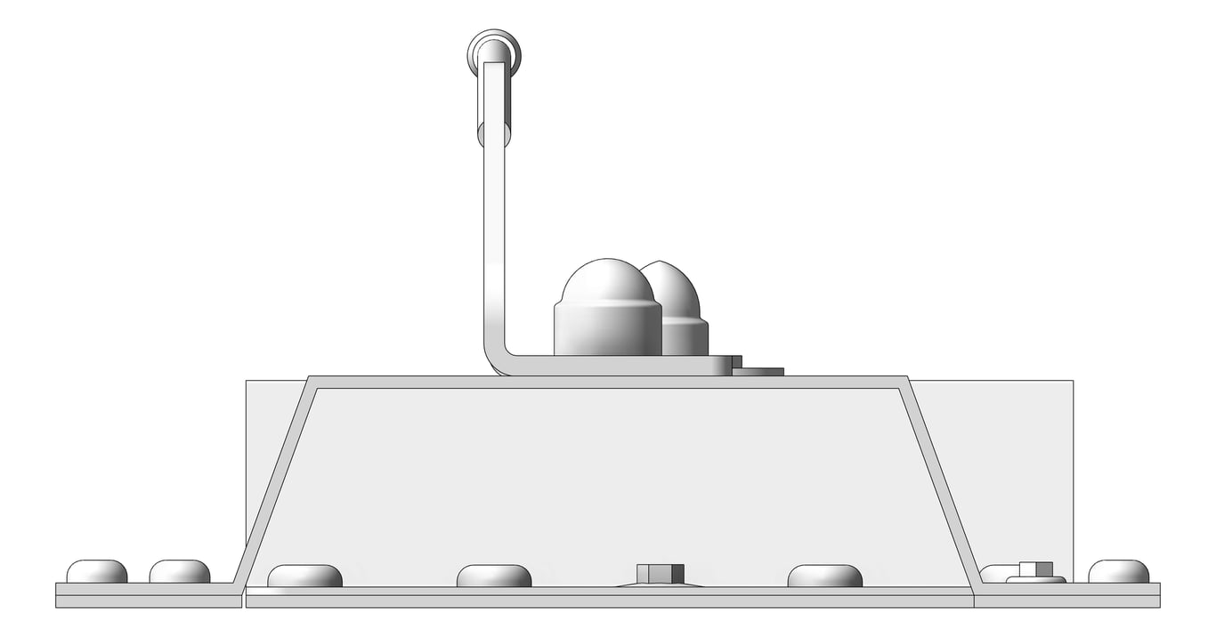 Left Image of FallProtection StaticLine Kattsafe MetalDeck PanMount