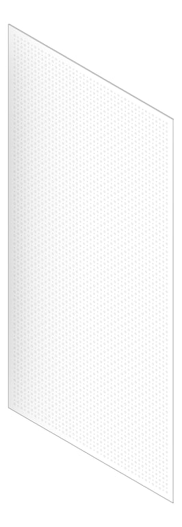 3D Documentation Image of Panel Acoustic Keystone KeyEndura Designer2 2390x1190 FibreCement
