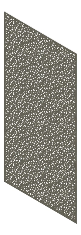 3D Presentation Image of Panel Acoustic Keystone KeyNirvana Designer 2400x1200 MidnightOak