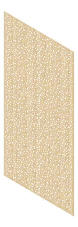 3D Presentation Image of Panel Acoustic Keystone KeyNirvana Designer 2400x1200 NaturalOak