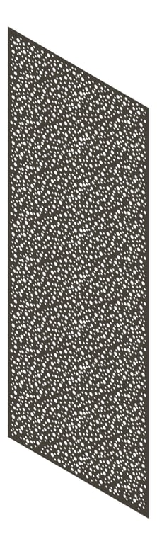 3D Presentation Image of Panel Acoustic Keystone KeyNirvana Designer 3000x1200 BlackNatural