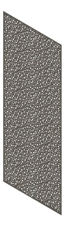 3D Presentation Image of Panel Acoustic Keystone KeyNirvana Designer 3000x1200 BlackendLegno