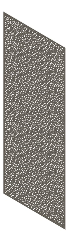 3D Presentation Image of Panel Acoustic Keystone KeyNirvana Designer 3000x1200 Onyx