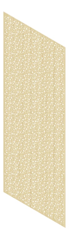 3D Presentation Image of Panel Acoustic Keystone KeyNirvana Designer 3000x1200 PlantationAsh