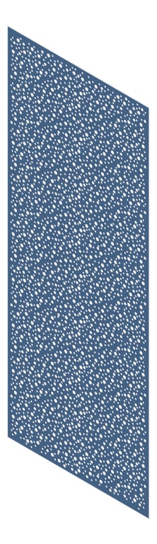 3D Presentation Image of Panel Acoustic Keystone KeyNirvana Designer 3000x1200 PrimaryBlue