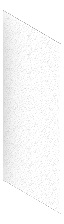 3D Documentation Image of Panel Acoustic Keystone KeyNirvana Designer 3000x1200 WhiteNatural