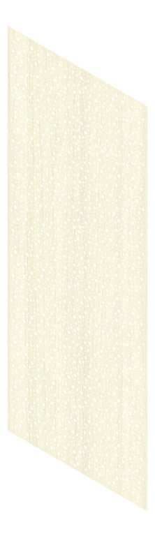 3D Presentation Image of Panel Acoustic Keystone KeyNirvana Designer 3000x1200 WhiteWood