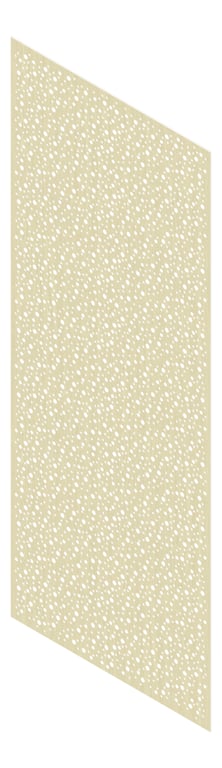 3D Presentation Image of Panel Acoustic Keystone KeyNirvana Designer 3000x1200 WhitewashedOak