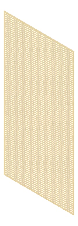 3D Presentation Image of Panel Acoustic Keystone KeyNirvana KP1 2400x1200 TurrosOak