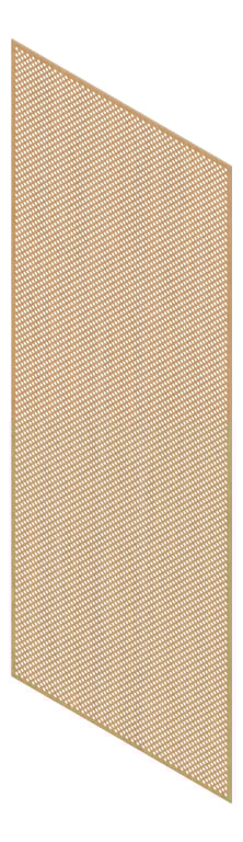 3D Presentation Image of Panel Acoustic Keystone KeyNirvana KP1 3000x1200 SpottedGum