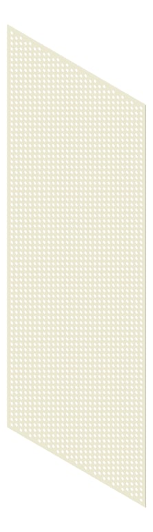 3D Presentation Image of Panel Acoustic Keystone KeyNirvana KP2 3000x1200 WhiteNatural