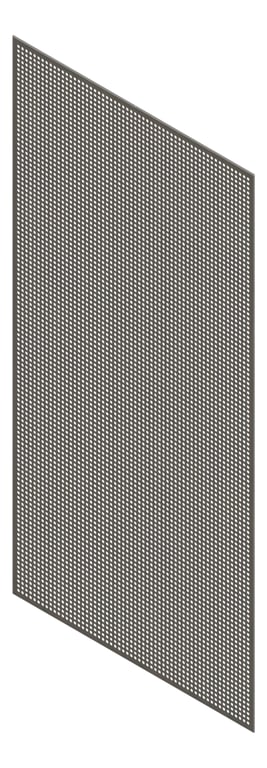 3D Presentation Image of Panel Acoustic Keystone KeyNirvana KP3 2400x1200 BlackendLegno