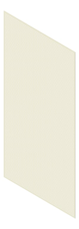 3D Presentation Image of Panel Acoustic Keystone KeyNirvana KP3 2400x1200 WhiteNatural