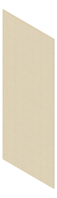 3D Presentation Image of Panel Acoustic Keystone KeyNirvana KP3 3000x1200 LaurelOak