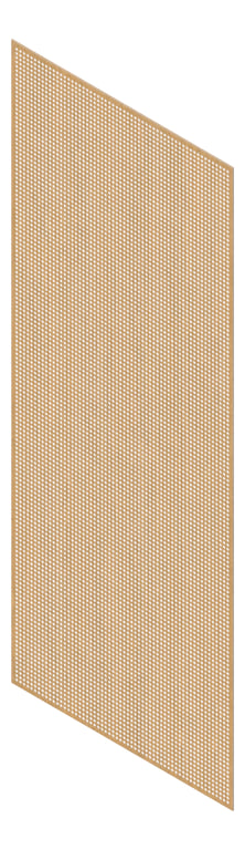 3D Presentation Image of Panel Acoustic Keystone KeyNirvana KP3 3000x1200 SpottedGum
