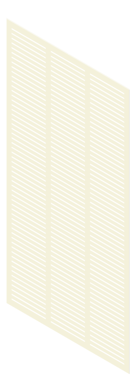 3D Presentation Image of Panel Acoustic Keystone KeyNirvana KS3 2400x1200 WinterWhite