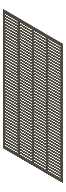 3D Presentation Image of Panel Acoustic Keystone KeyNirvana KS4 2400x1200 BlackNatural
