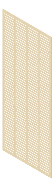 3D Presentation Image of Panel Acoustic Keystone KeyNirvana KS4 3000x1200 CoastalOak