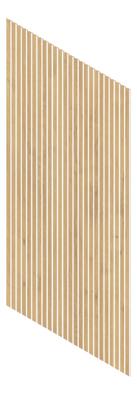 3D Presentation Image of Panel Acoustic Keystone KeyNirvana Madison 2400x1200 PlankedUrbanOak
